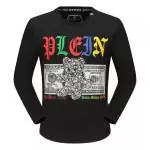 philipp plein couture crew neck sweater pullover qp noir teddy bear